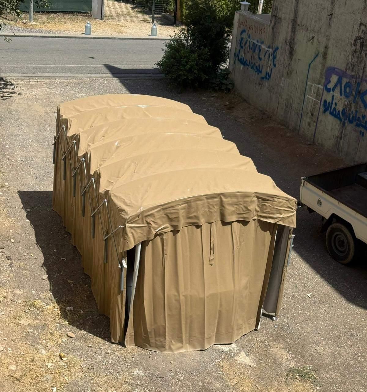 سایبان آکاردئونی|خدمات پیشه و مهارت|قم, سنگ بند|دیوار