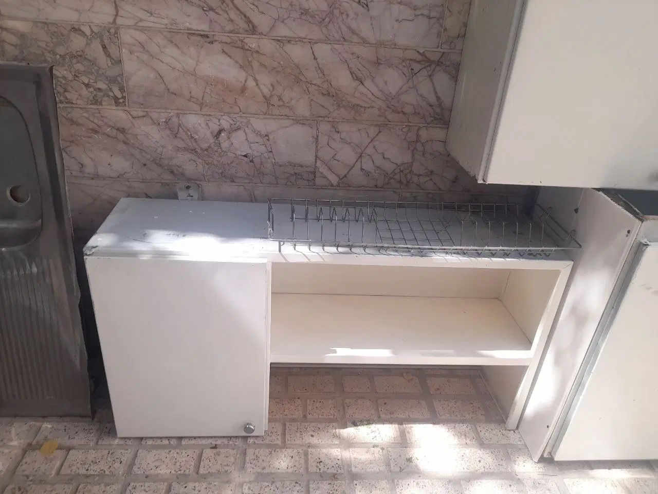 کابینت فلزی|آب‌چکان و نظم‌دهنده ظروف|مشهد, طبرسی شمالی|دیوار