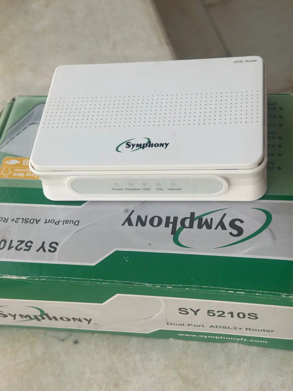 مودم ADSL2+ symphony برند سیمفونی ای دی اس ال|مودم و تجهیزات شبکه|تهران, نیروی هوایی (پیروزی)|دیوار