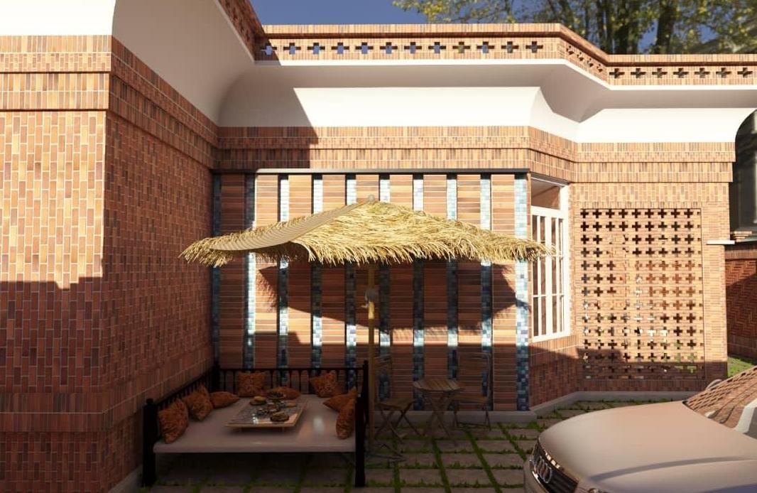 آجر نما. سنگ کاری. موزائیک.سرامیک|خدمات پیشه و مهارت|اصفهان, احمدآباد|دیوار