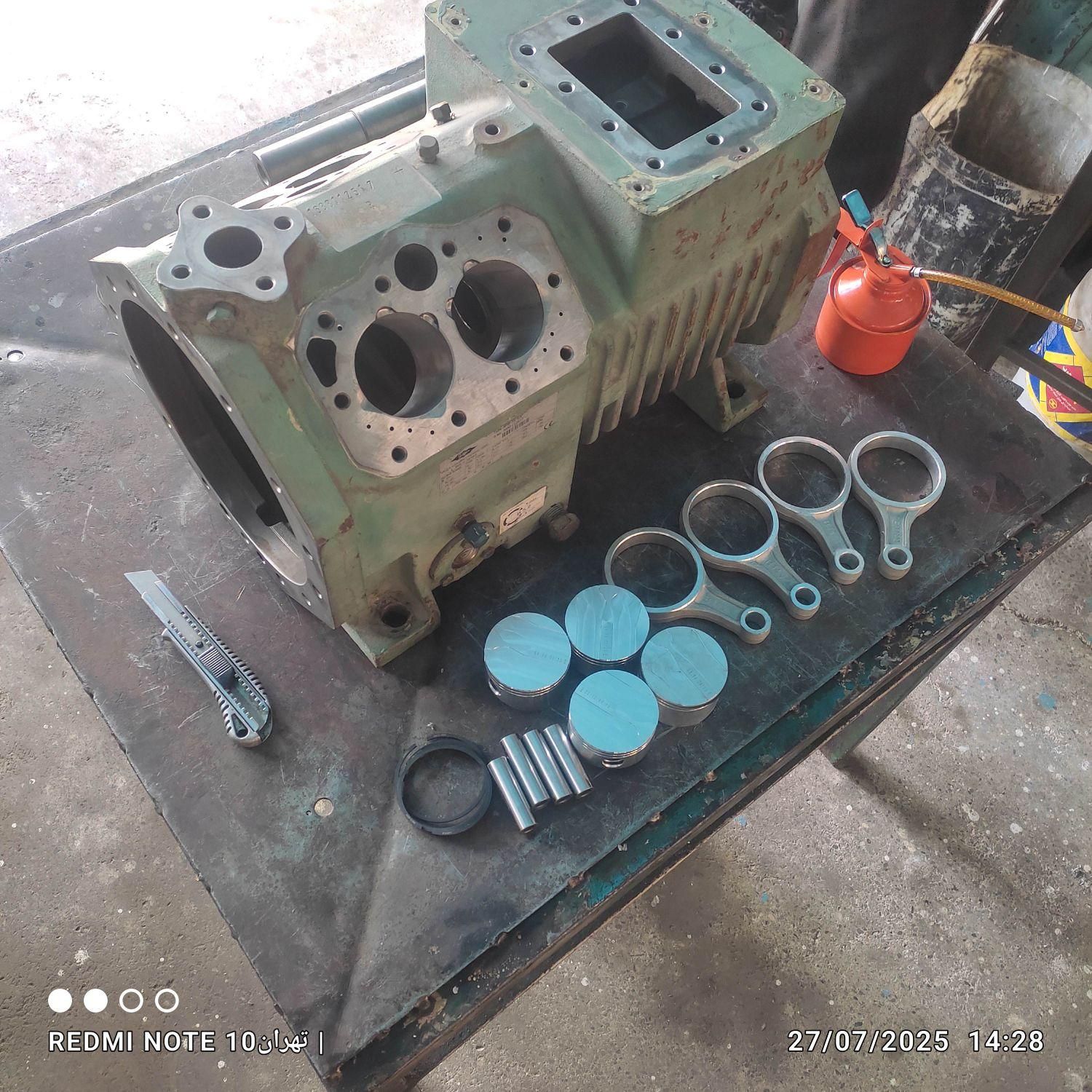 مرکز تخصصی تعمیر کمپرسور سردخانه و چیلر|خدمات پیشه و مهارت|تهران, یافت آباد جنوبی|دیوار