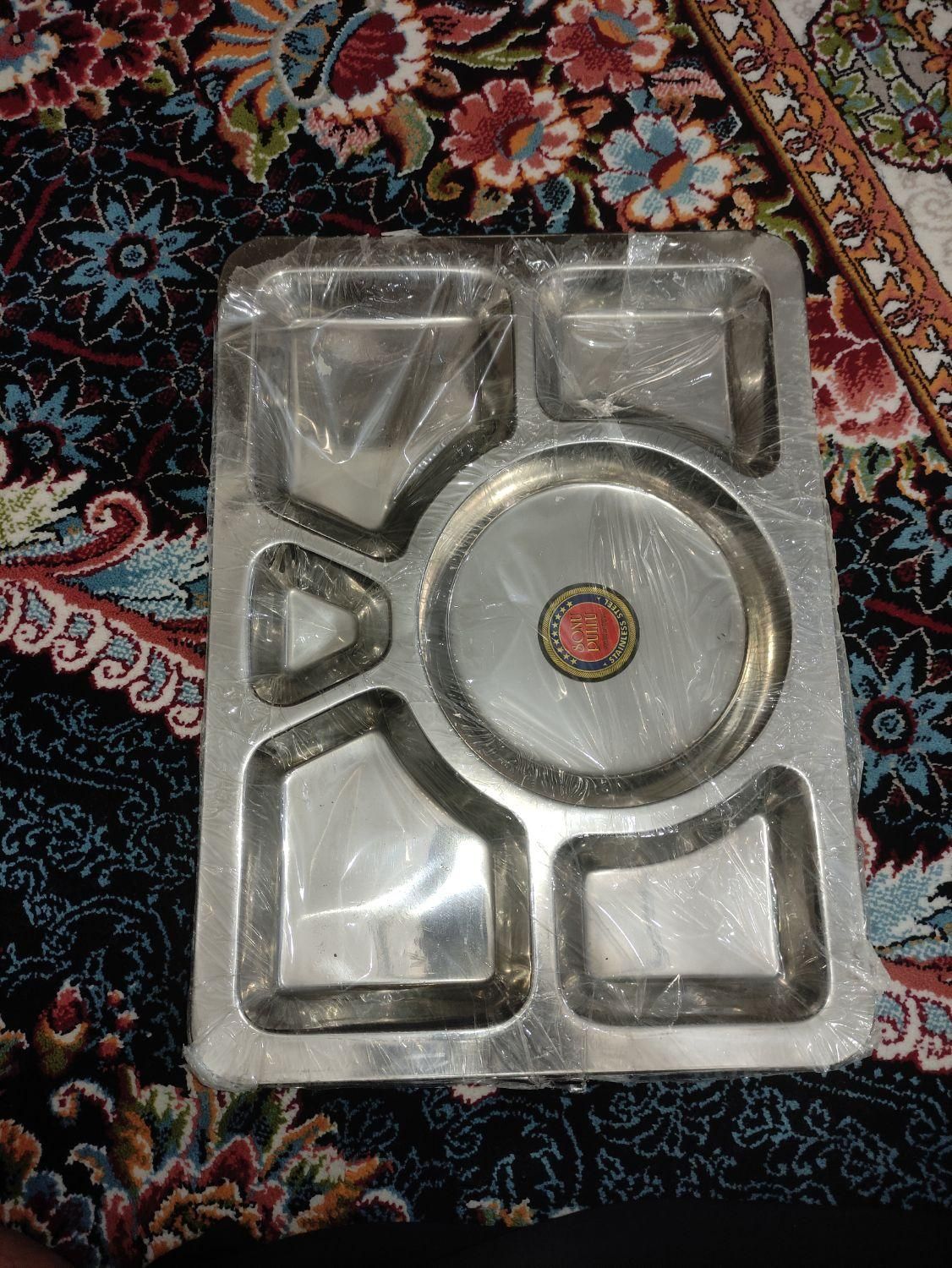 ۲۴ عدد سینی سلف نو و پلمپ|ظروف سرو و پذیرایی|نورآباد, |دیوار