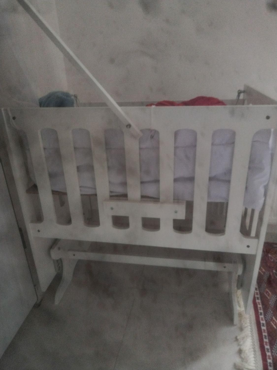 فروش تخت و نی نی تاب کنار مادر|اسباب و اثاث بچه|ساری, |دیوار