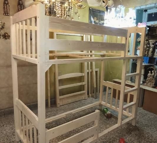تخت کودک نوجوان چوبی مدل دریا تختخواب|تخت و صندلی بچه|مشهد, ده دی|دیوار