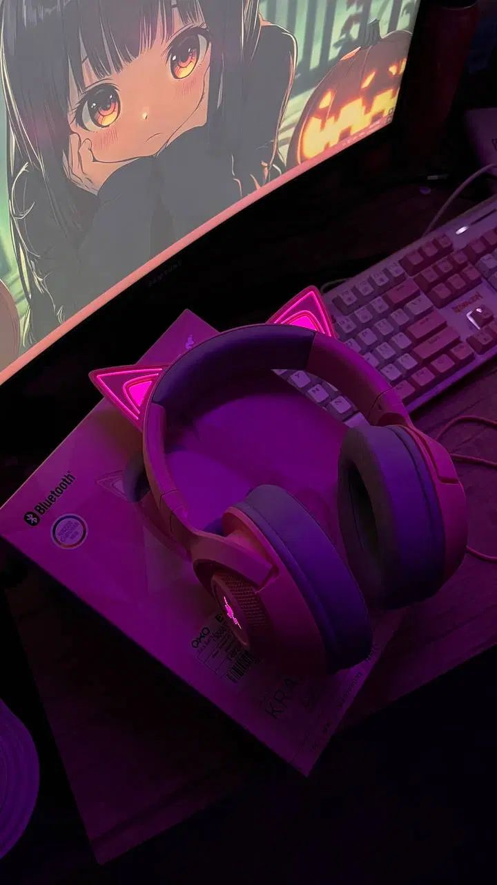 هدست ریزر کیتی razer kraken kitty|قطعات و لوازم جانبی رایانه|تهران,  امام زاده قاسم (نیاوران)|دیوار