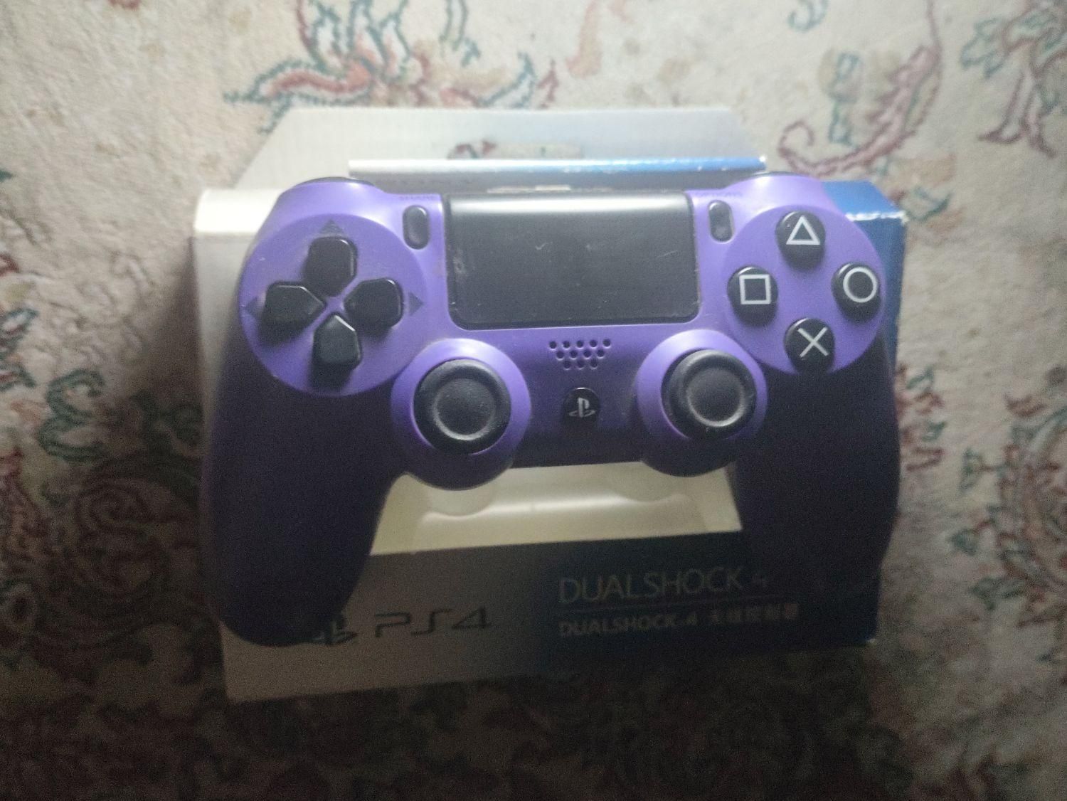 دسته ps4 slim بنفش|کنسول، بازی ویدئویی و آنلاین|تهران, خرمشهر|دیوار