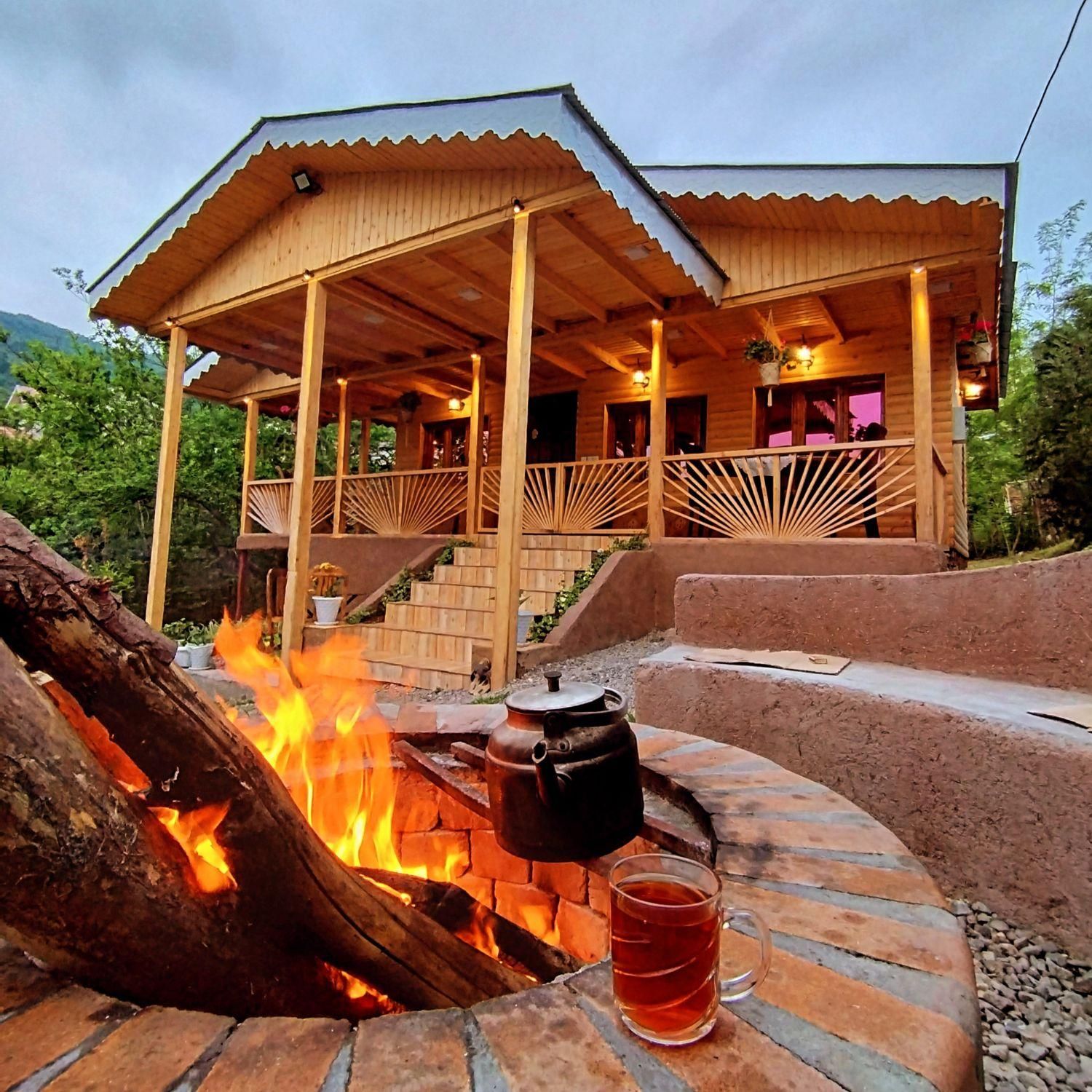 اجاره کلبه ۸۵ متری در سراوان گلسرک|اجارهٔ کوتاه‌مدت ویلا و باغ|رشت, حومه رشت|دیوار