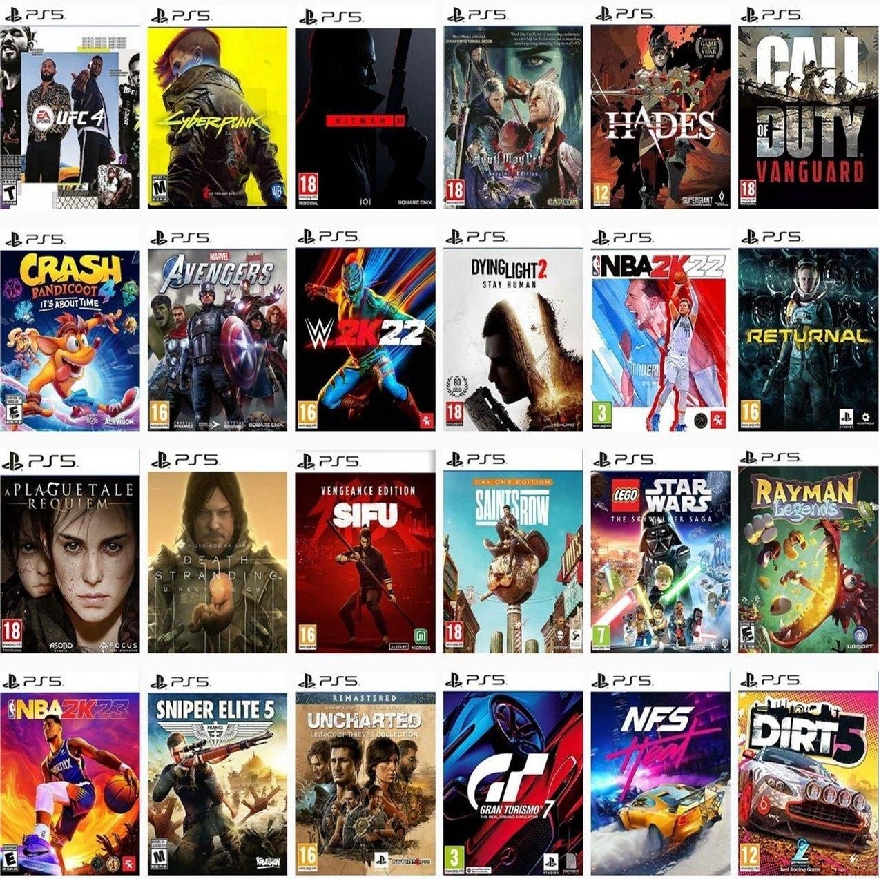 نصب بازی انتخابی PS4 PS5 XBOX|کنسول، بازی ویدئویی و آنلاین|اصفهان, بوستان آینه خانه|دیوار