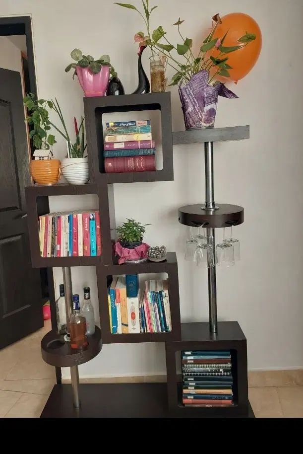 پارتیشن مینیمال|کتابخانه، شلف، قفسه‌های دیواری|رشت, دیانتی|دیوار