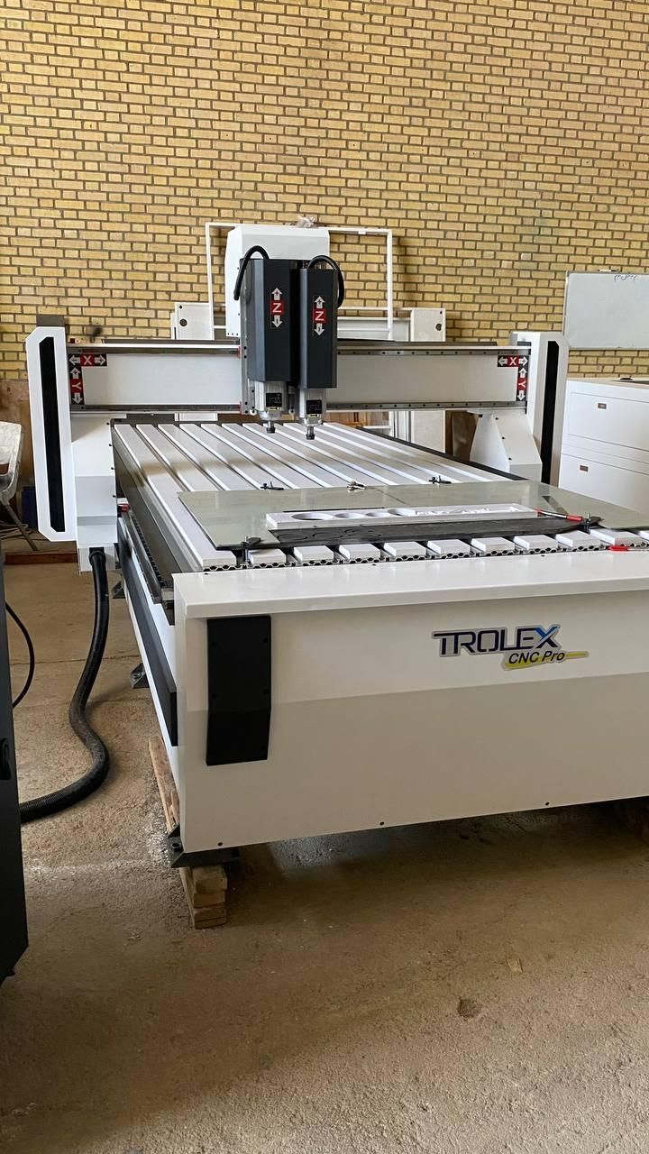 دستگاه سی ان سی cnc کامپوزیت دو اسپیندل ترولکس|ماشین‌آلات صنعتی|اصفهان, باغ فدک|دیوار
