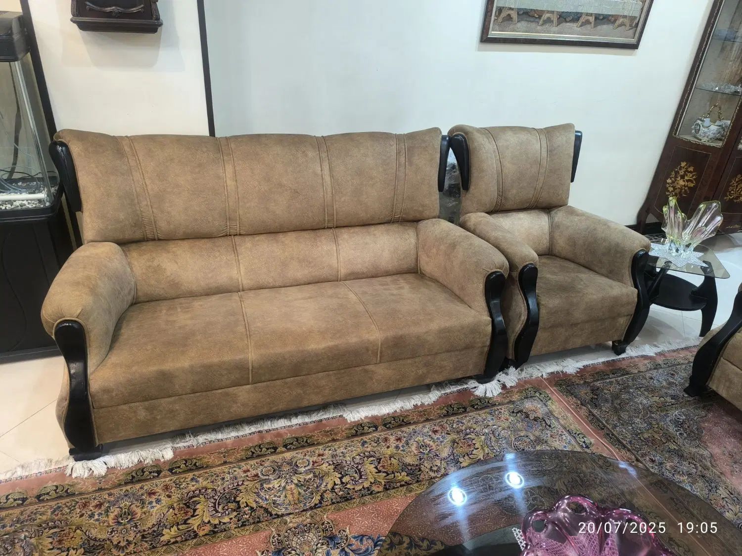 مبلمان ۷ نفره|مبلمان خانگی و میز عسلی|تهران, مرزداران|دیوار