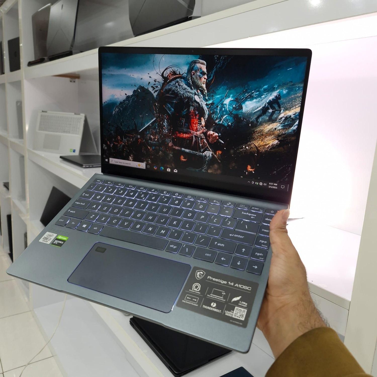 سبک ترین لپ تاپ گیمنگ جهان/ 4G GTX1650|رایانه همراه|دزفول, |دیوار