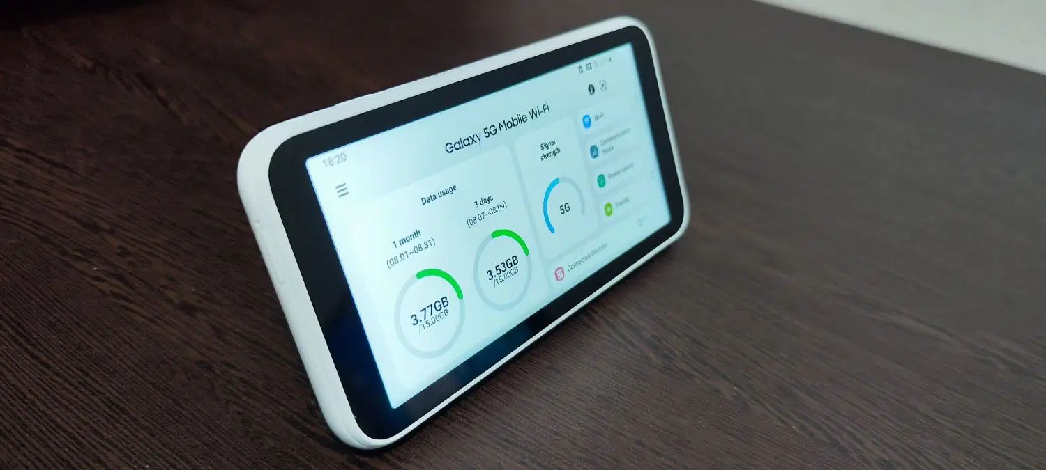 مودم همراه 4G / 5Gگیگابیتی سامسونگ|مودم و تجهیزات شبکه|تهران, امانیه|دیوار