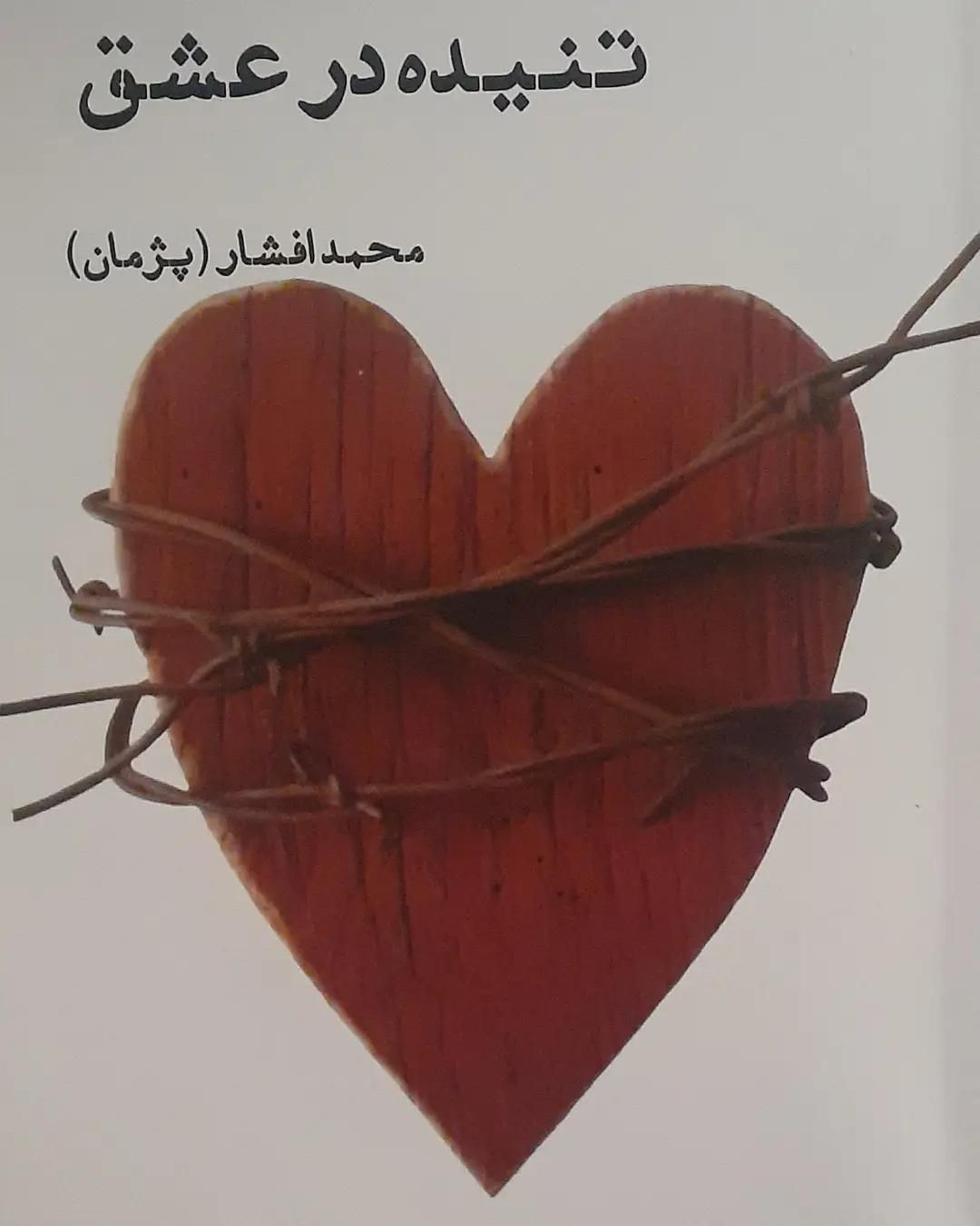 مجموعه شعر تنیده در عشق|کتاب و مجله ادبی|مشکین‌دشت, |دیوار