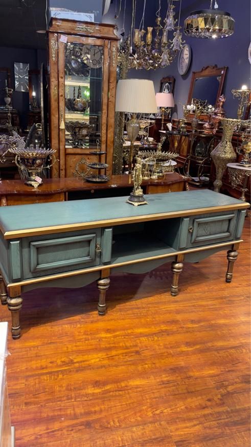 سرویس اینه کنسول با رنگبندی سبز بژ نقره ای سفید|بوفه، ویترین، کنسول|مشهد, کوی المهدی|دیوار