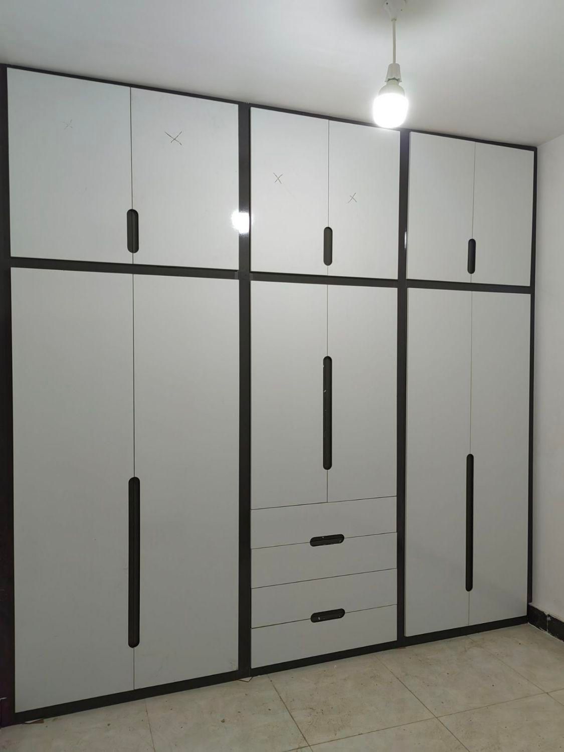 کمددیواری تخت تاشو اشکاف کابینت نقد اقساط سه ماهه|جاکفشی، کمد، دراور|مشهد, طلاب|دیوار