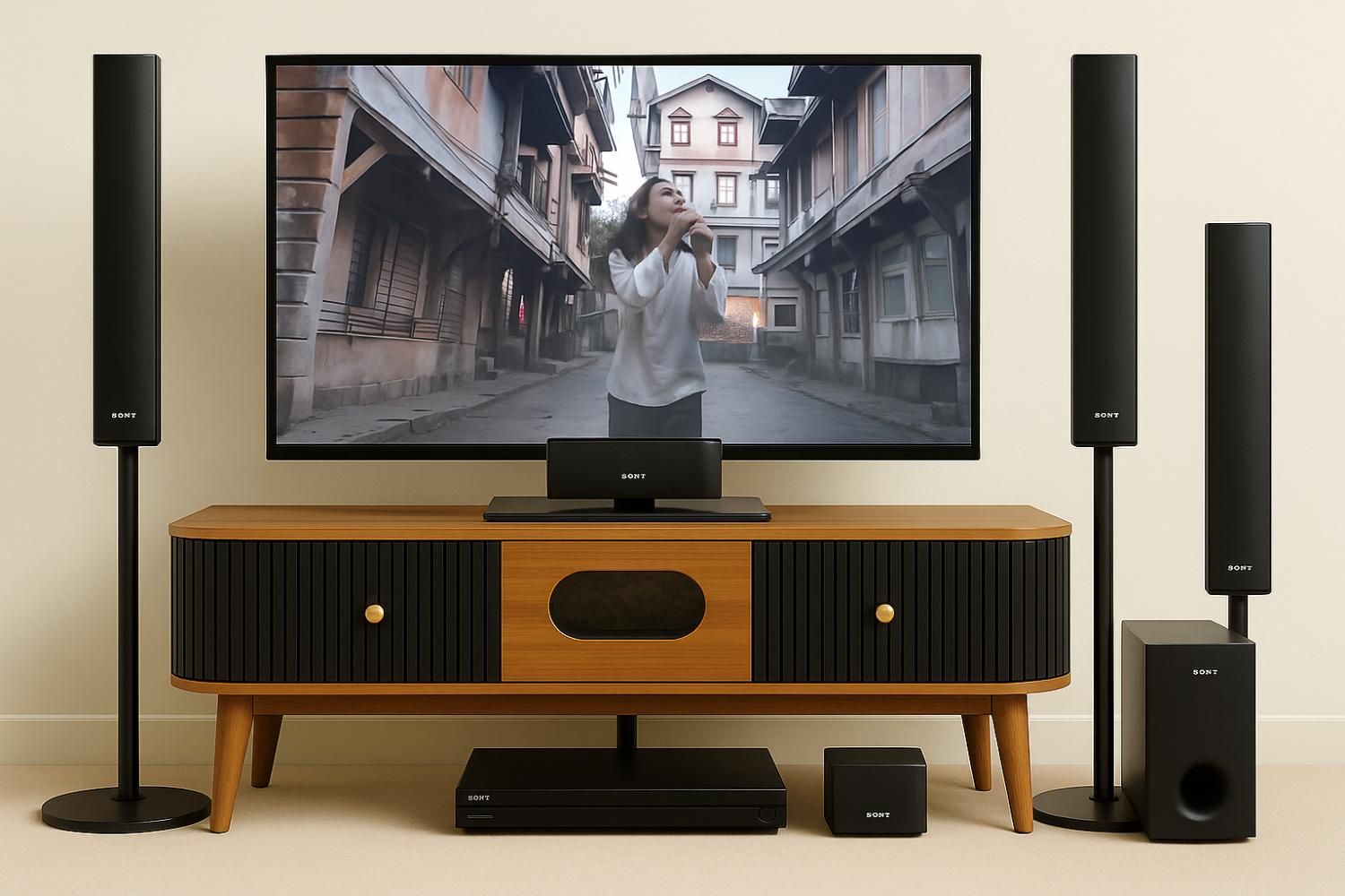 سینما خانگی اصلی Sony مدل DAV-DZ840K|سیستم صوتی خانگی|تهران, نیروی هوایی (پیروزی)|دیوار