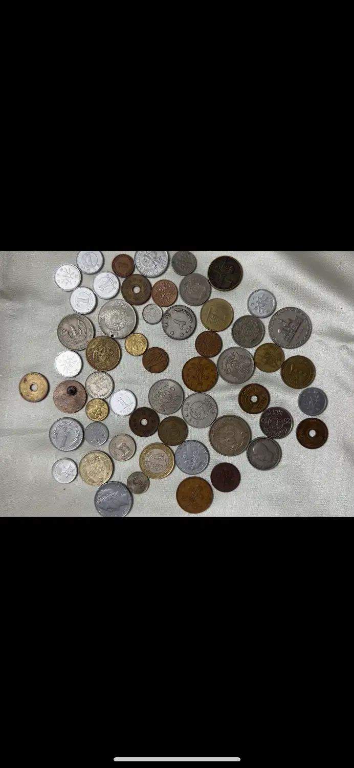 تعدادی سکه|کلکسیون سکه، تمبر، اسکناس|اصفهان, شیخ اشراق|دیوار