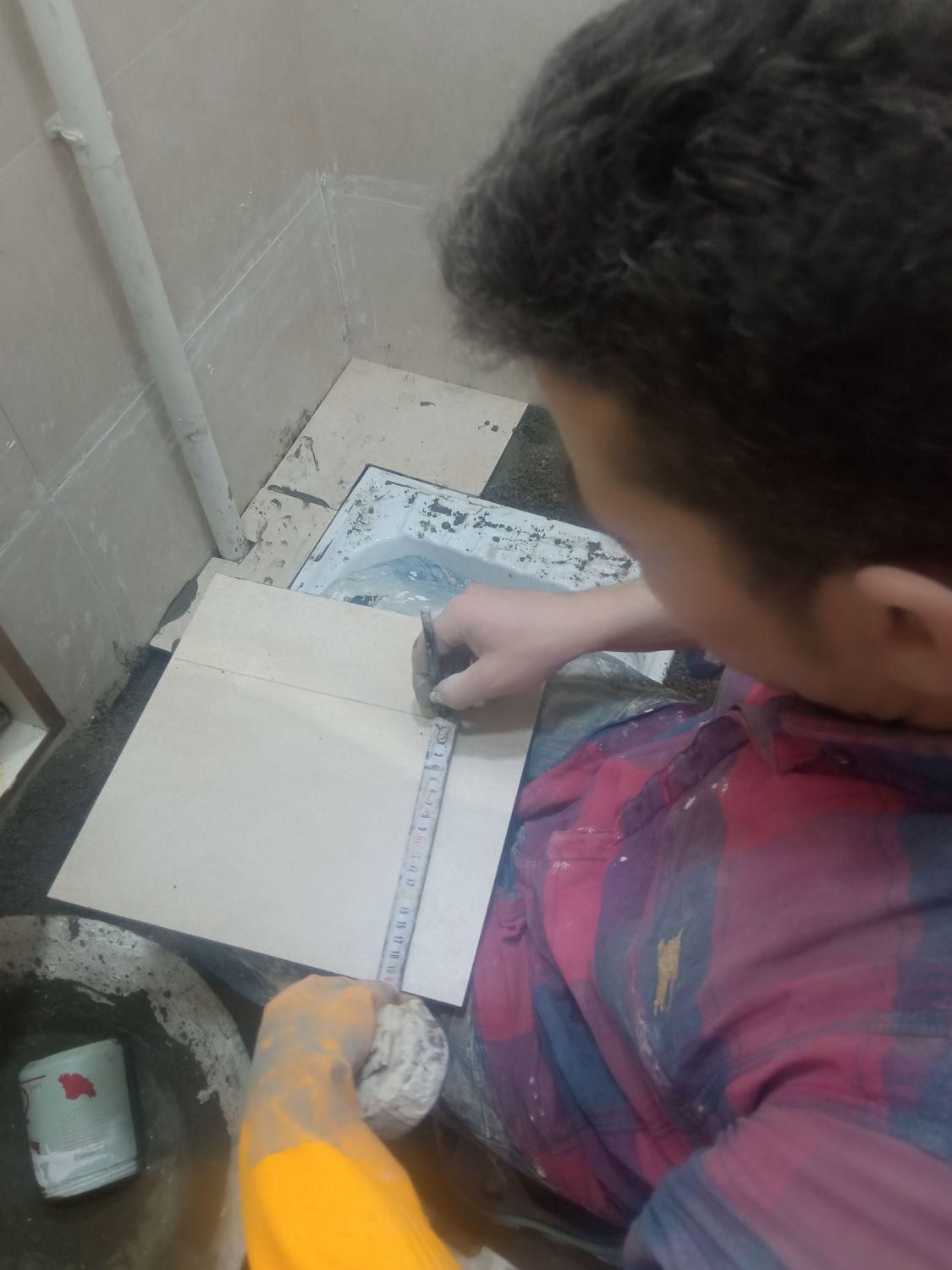 گچکاری کاشی‌کاری تخریب‌ بازسازی گچ کار لکه گیری سر|خدمات پیشه و مهارت|تهران, تهرانپارس غربی|دیوار