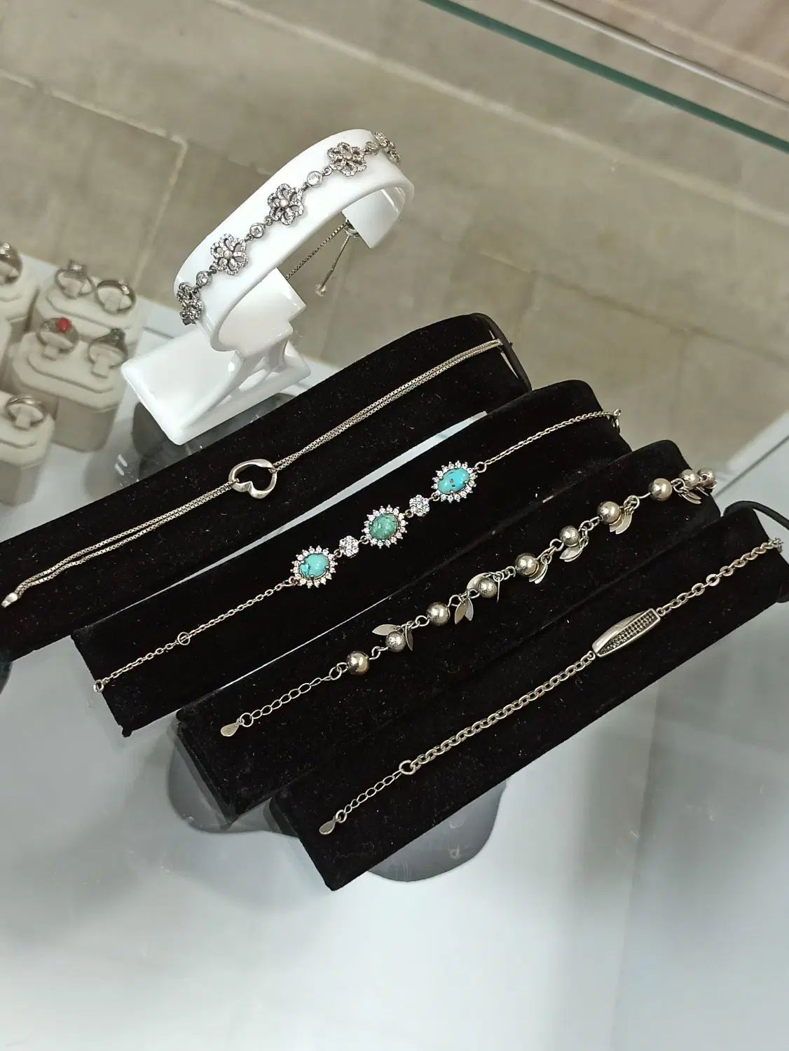 پنج مدل دستبند نقره ایتالیایی و ترک 925 ترند روز|جواهرات|خرم‌آباد, |دیوار