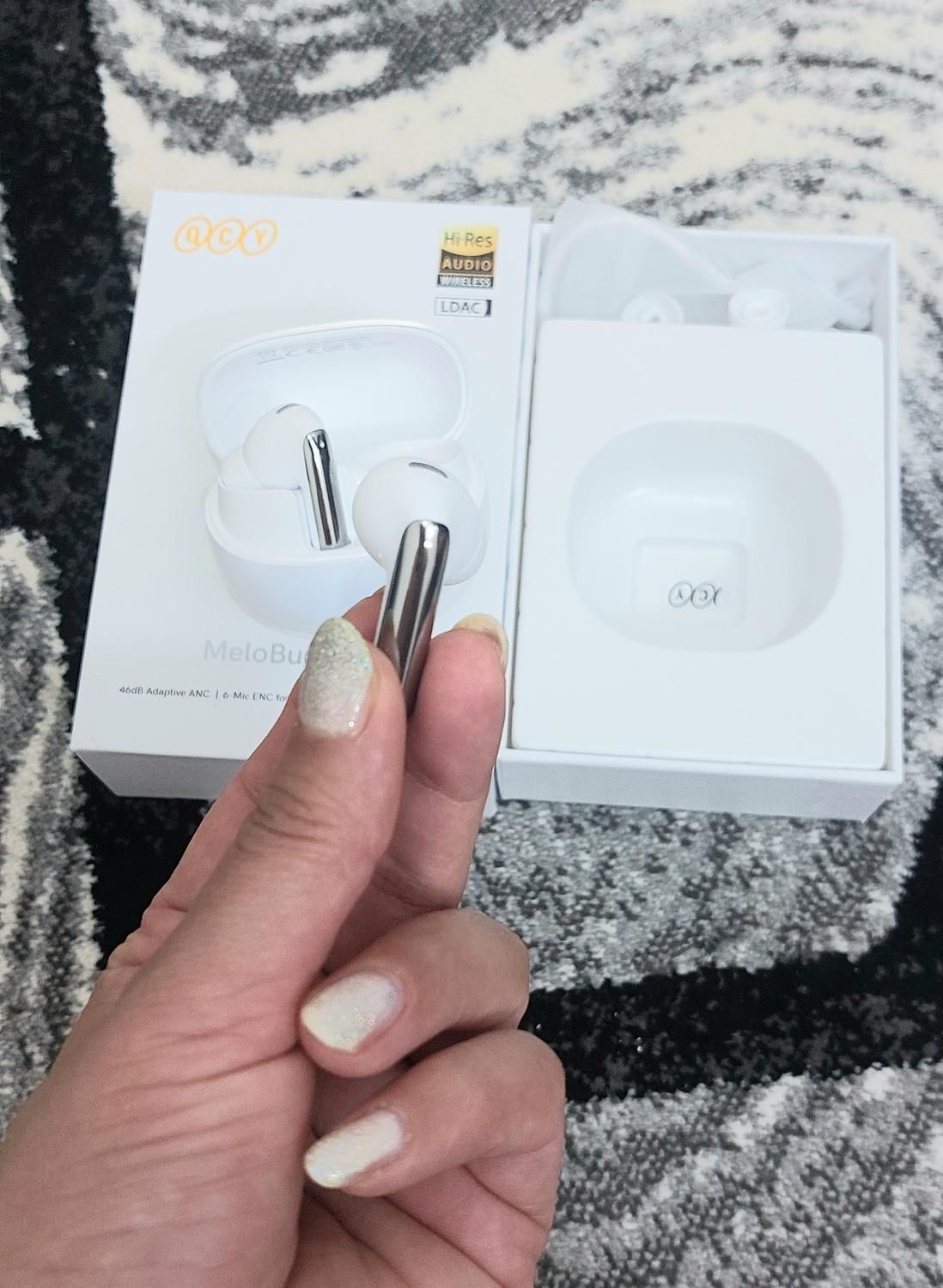 هدفون بلوتوثی QCY مدل Melobuds pro HT08|لوازم جانبی موبایل و تبلت|مشهد, سرافرازان|دیوار