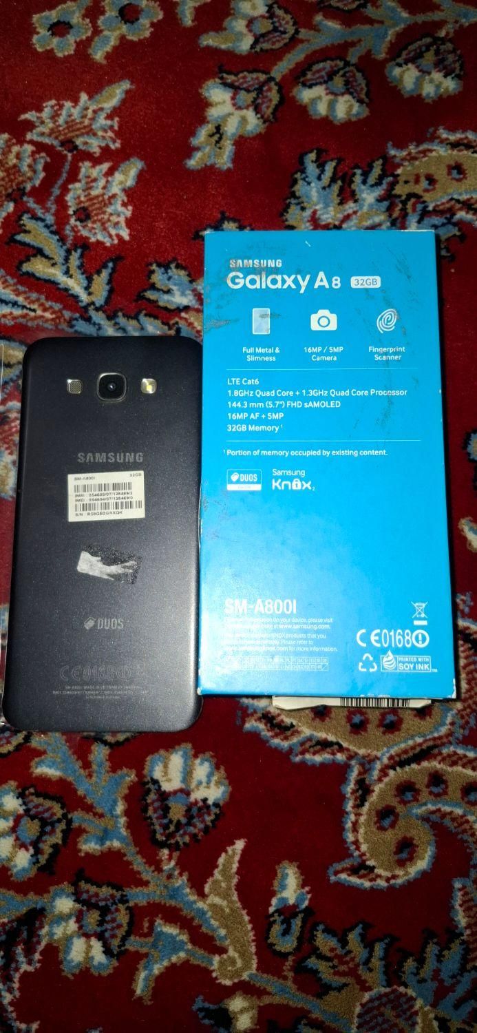 سامسونگ Galaxy A8 Duos با حافظهٔ ۳۲ گیگابایت|موبایل|تهران, آهنگ|دیوار