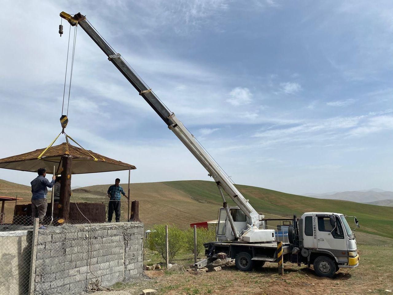 جرثقیل کرایه ۷تن،جیم دار|خدمات حمل و نقل|سنندج, |دیوار