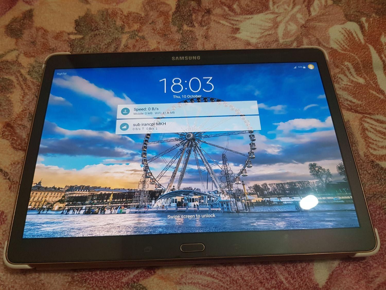 تبلت سامسونگ Galaxy Tab S 10.5|تبلت|شیراز, شهرک گلستان|دیوار