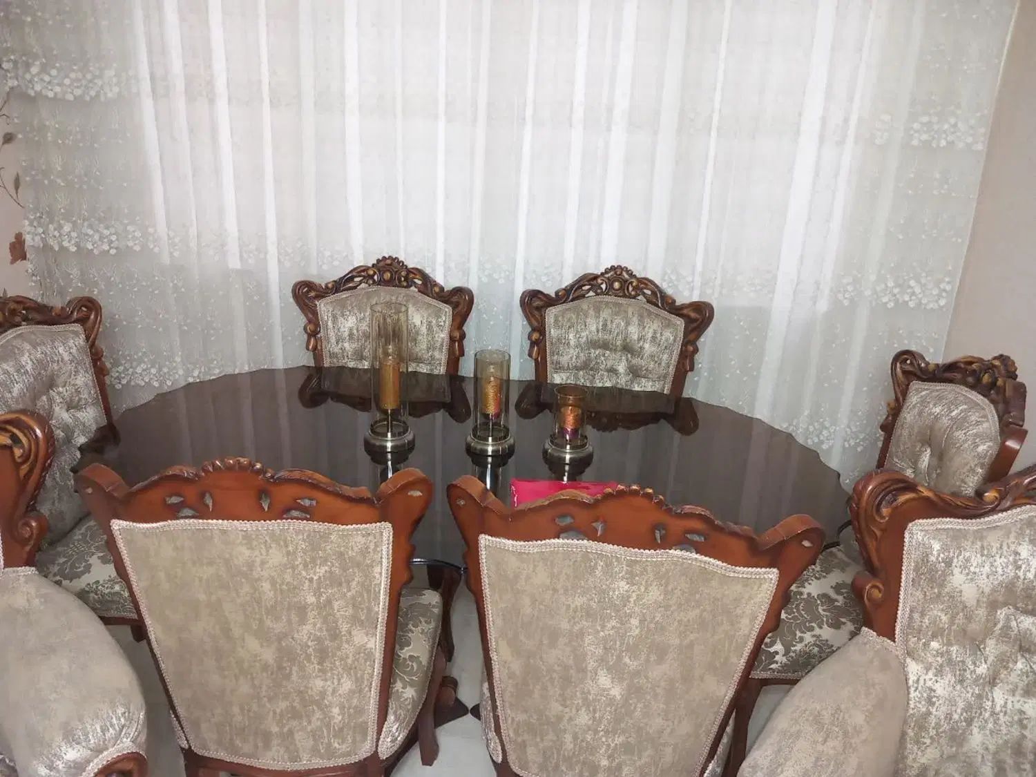 مبلمان ست استیل با ناهار خوری|مبلمان خانگی و میز عسلی|کرج, مهرویلا شمالی|دیوار