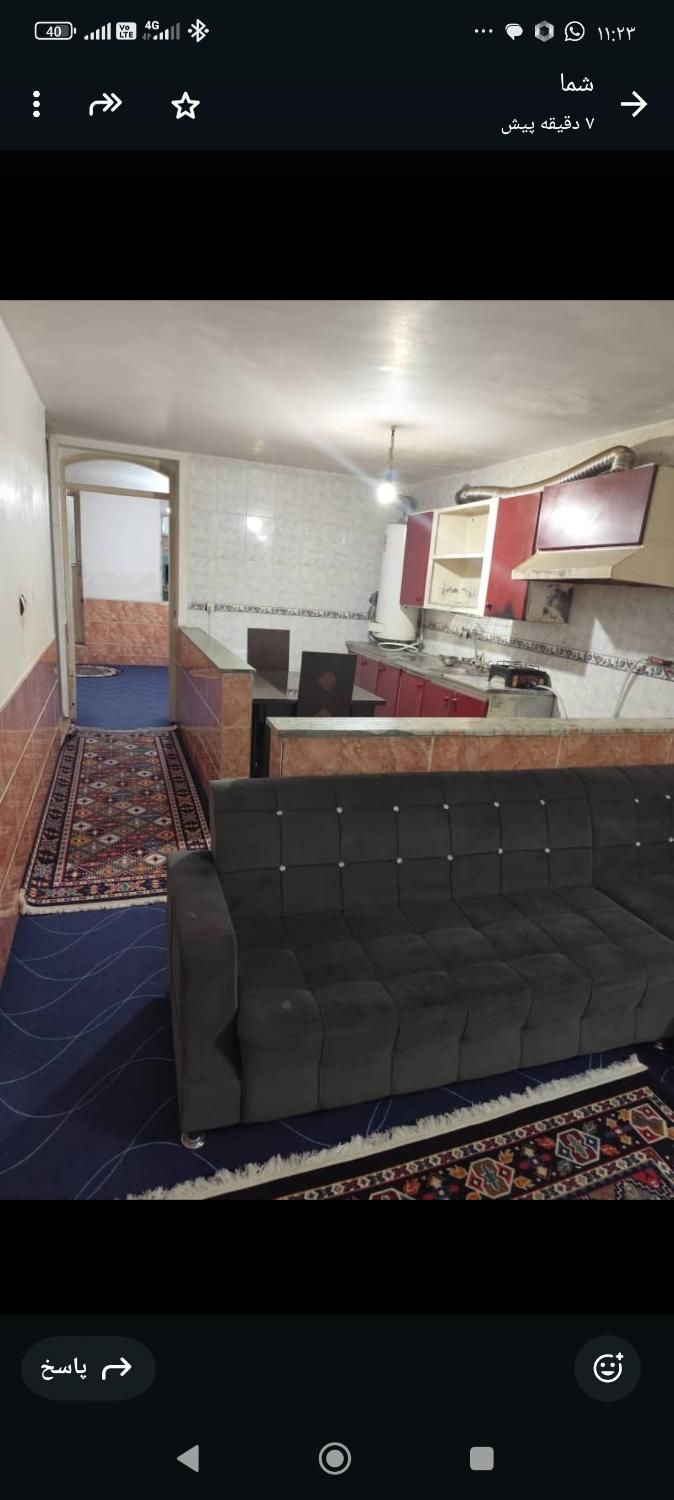 منزل مبله در موقعیتی مناسب در مکانی امن و آرام|اجارهٔ کوتاه‌مدت آپارتمان و سوئیت|شیراز, فرگاز|دیوار