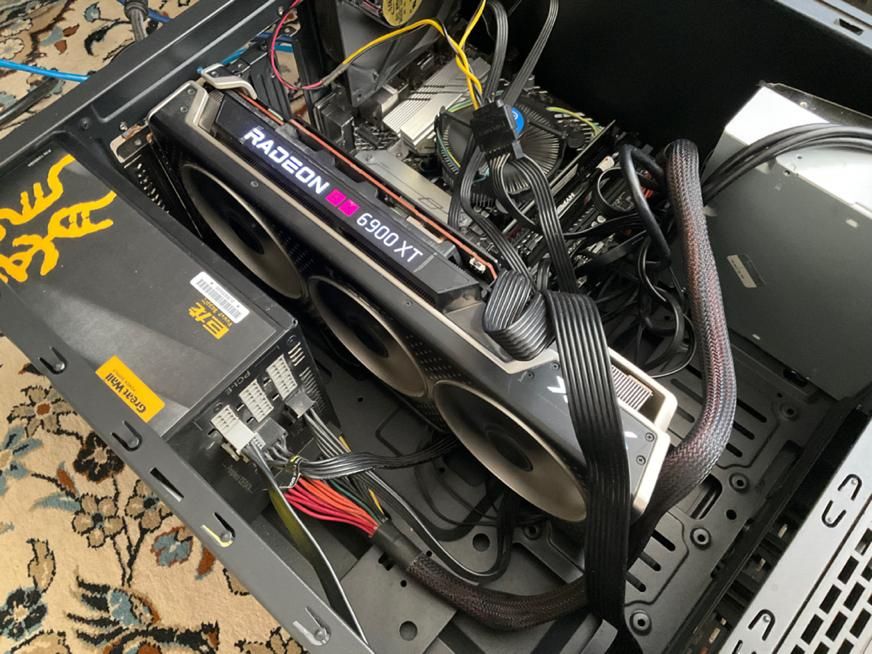 rx6900xt 16g merc|قطعات و لوازم جانبی رایانه|شاهین‌شهر, خانه کارگر|دیوار