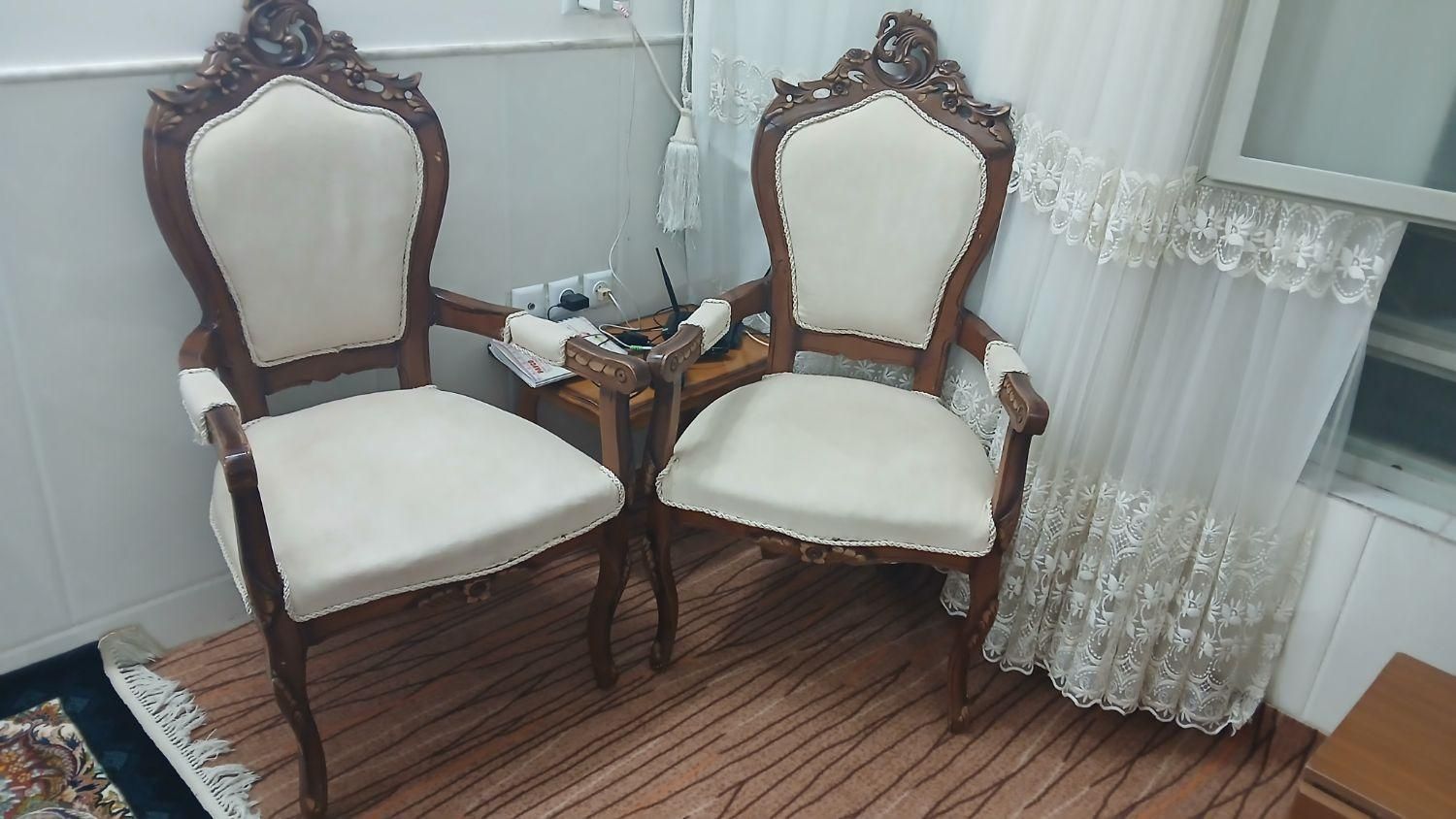 مبل سلطنتی چوب راش|مبلمان خانگی و میز عسلی|اردکان, |دیوار