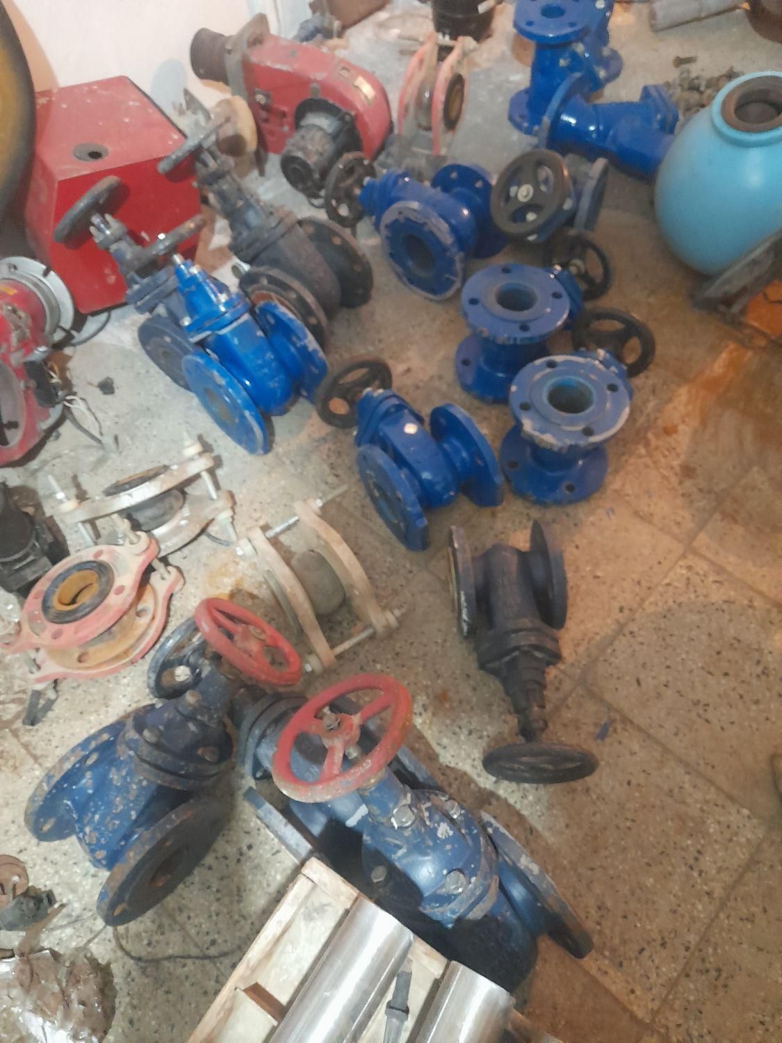 شیر فلکه چدنی و صافی و یکطرفه|مصالح و تجهیزات ساختمان|دامغان, |دیوار