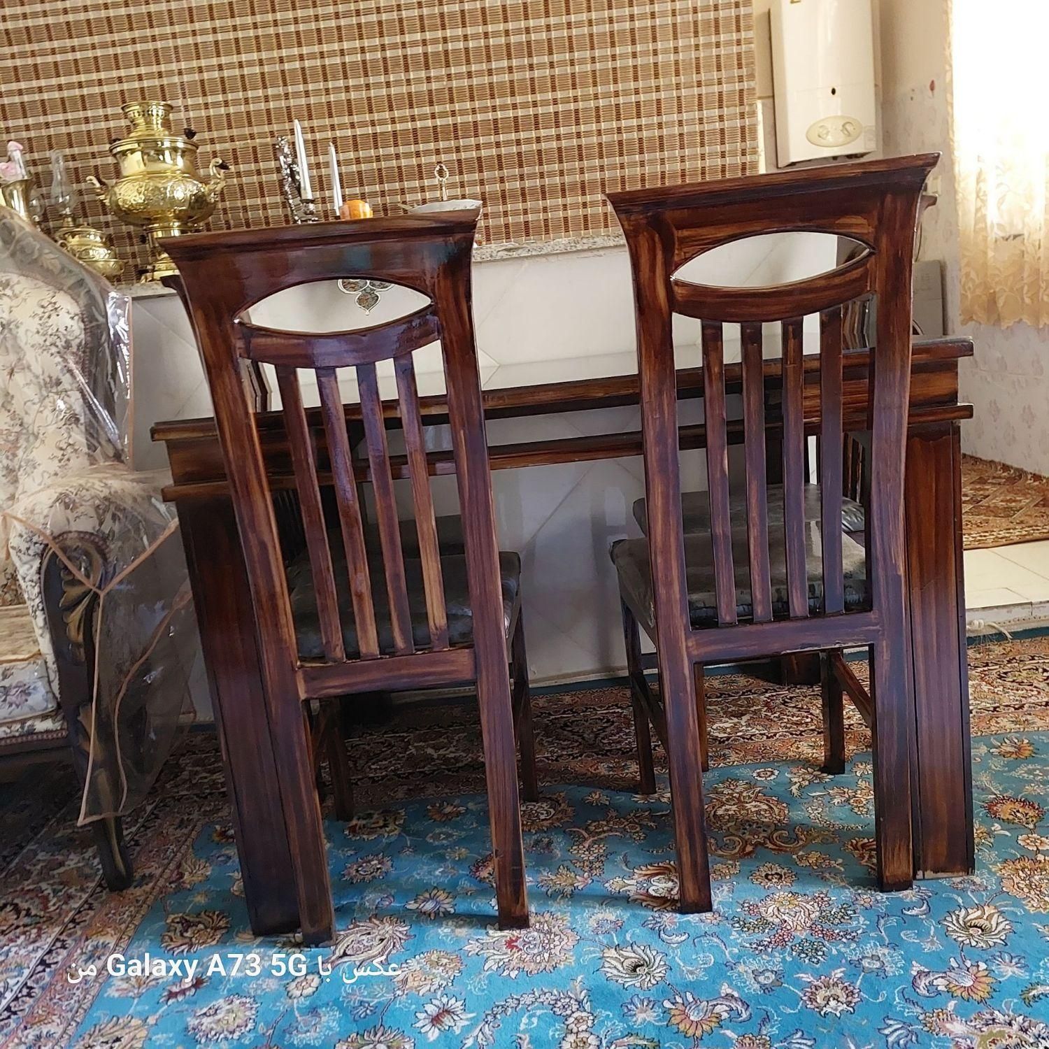 میزنهارخوری چهار نفره تمیز|میز و صندلی غذاخوری|قوچان, |دیوار