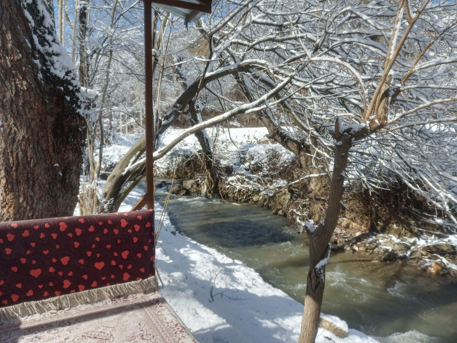 سوییت نوساز وشیک لب رودخانه و دشت|اجارهٔ کوتاهمدت ویلا و باغ|آلاشت, |دیوار