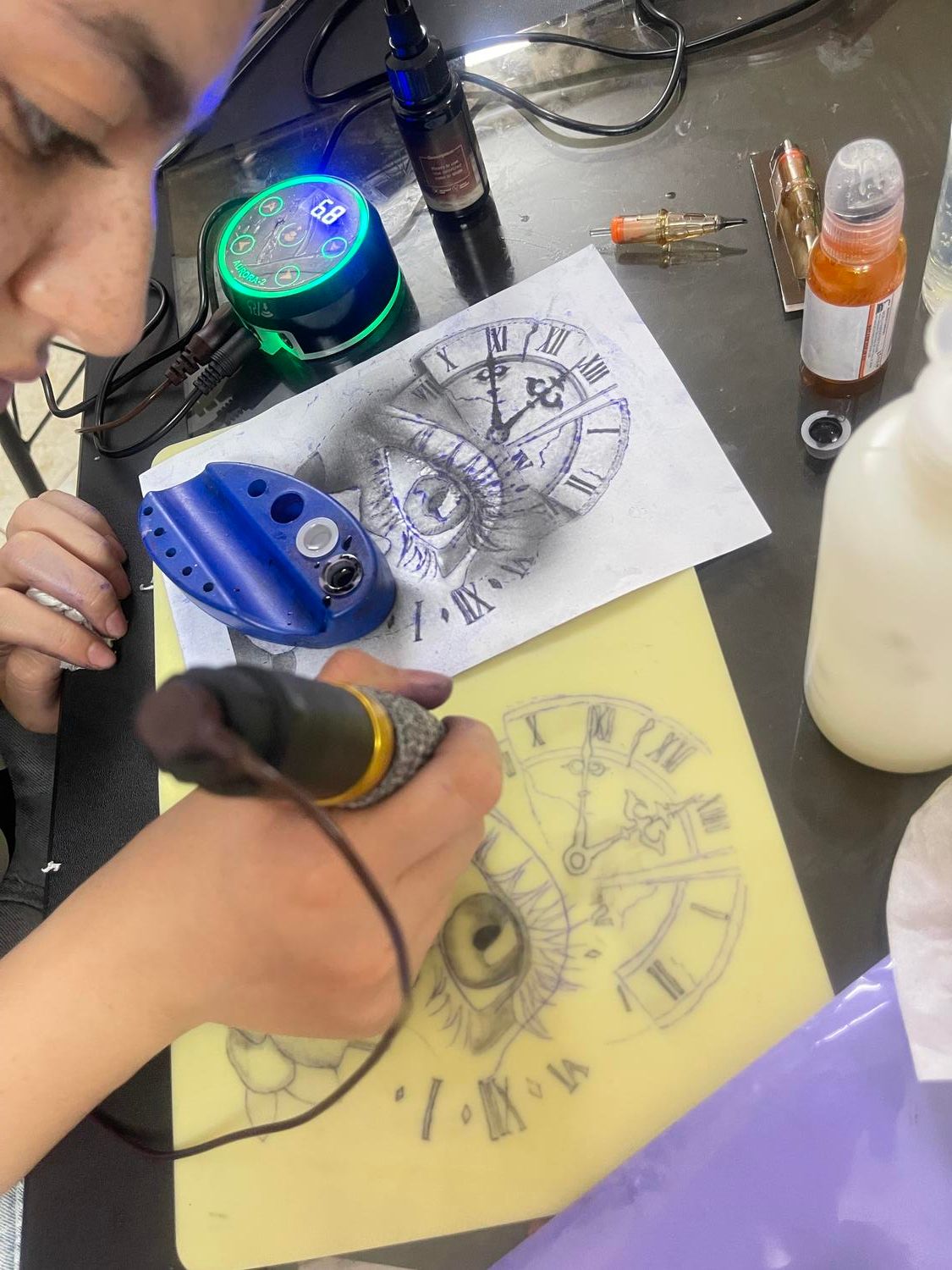 اموزش تخصصی تاتو در خدمات مدل تاتو بدن|خدمات آرایشگری و زیبایی|یزد, |دیوار