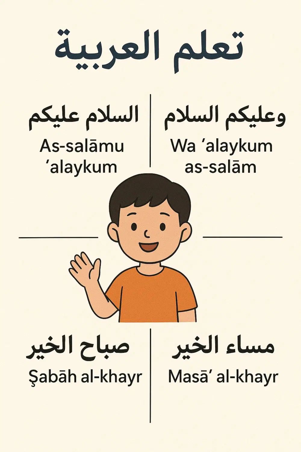 آموزش زبان عربی لهجه عراقی/انگلیسی برای کودکان|خدمات آموزشی|نیشابور, قلعه نو|دیوار