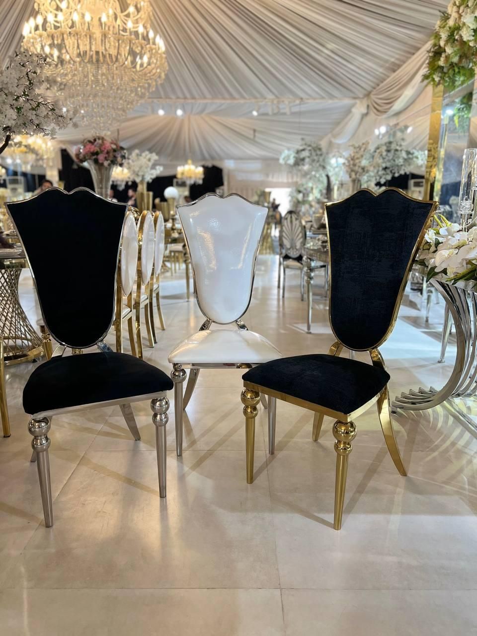 صندلی فلزی طرح بانجی/تالار/تشریفات|عمدهفروشی|جم, |دیوار