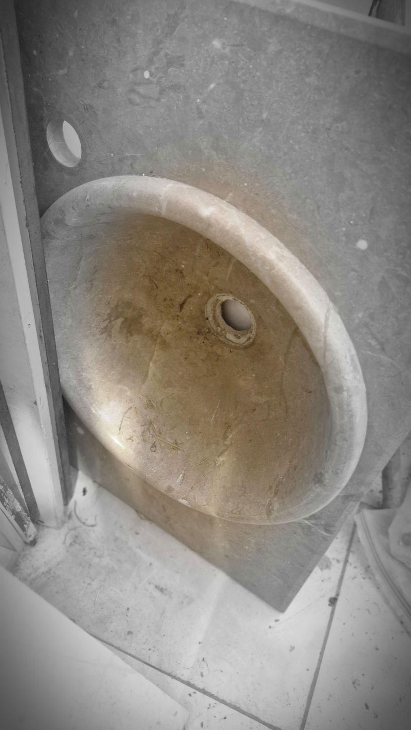 سنگ روشویی نو کار نکرده|لوازم سرویس بهداشتی|شیراز, ابیوردی|دیوار