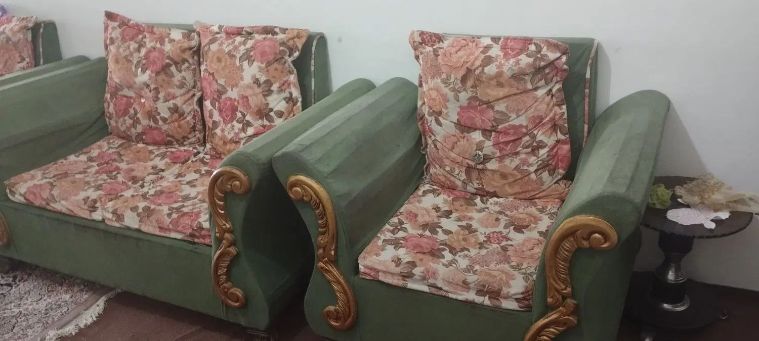 مبلمان ۷نفره|مبلمان خانگی و میز عسلی|مشهد, طبرسی شمالی|دیوار