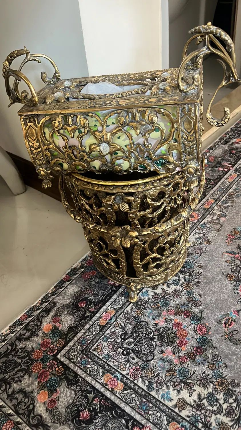 سطل و جای دستمال کاغذی برنز|صنایع دستی و سایر لوازم تزئینی|تهران, آبشار|دیوار