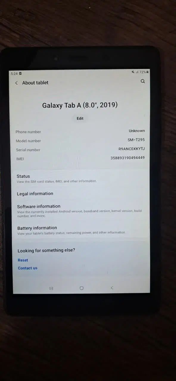 تبلت سامسونگ Galaxy Tab A8، رم ۲، ۳۲GB،تمیزوکامل|تبلت|تهران, طیب|دیوار