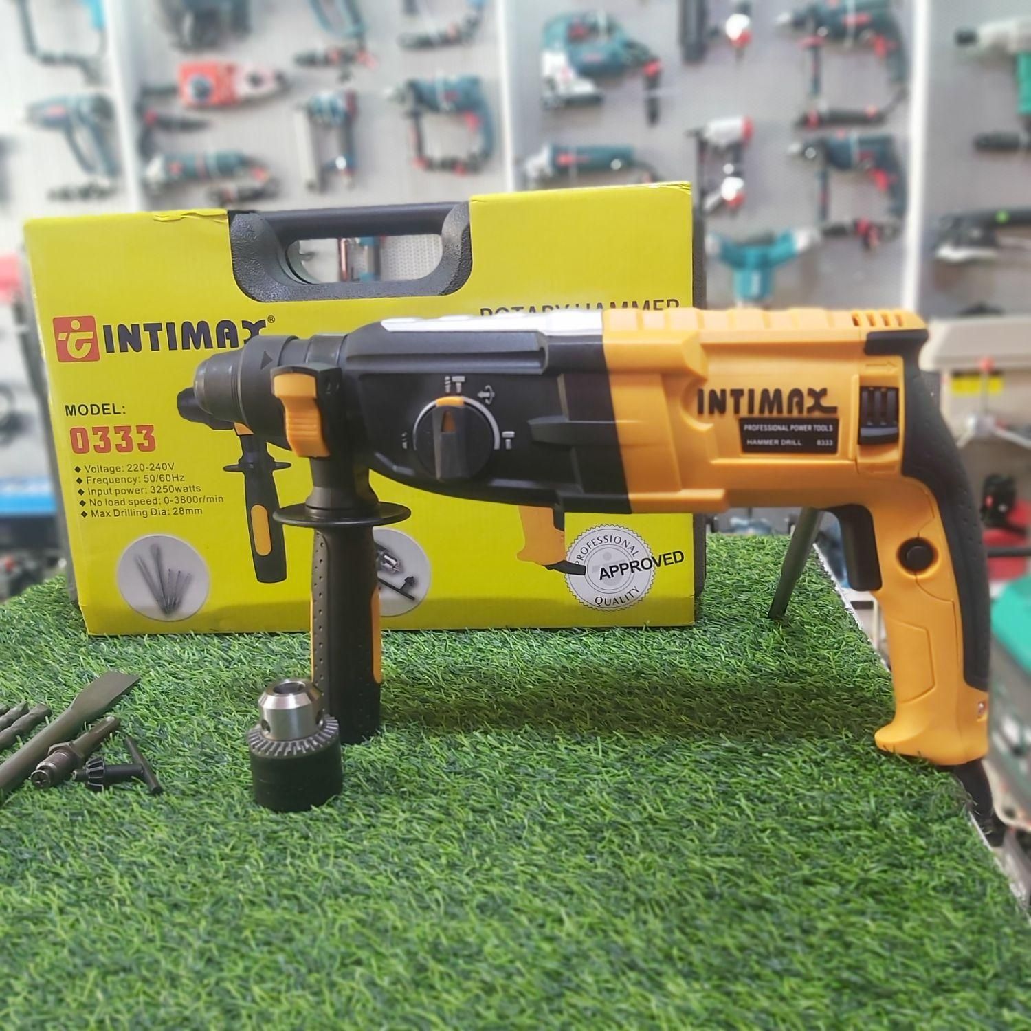 دریل هیلتی بتن کن سه حالته اینتیمکس ژاپن با لوازم|ماشینآلات صنعتی|قدس, شهرقدس|دیوار