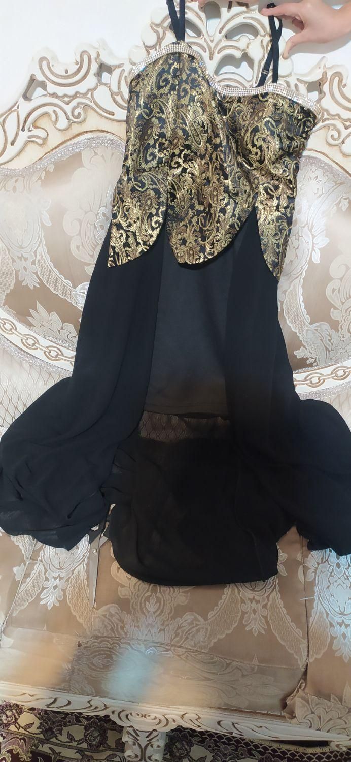 لباس مجلس زنانه شیک باتن خموری وپارچه عالی|لباس|مراغه, |دیوار