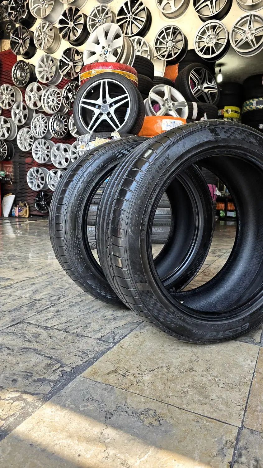 چهار حلقه لاستیک BMW و بنز کومهو کره سایز ۱۹|قطعات یدکی و لوازم جانبی|تهران, تهرانپارس غربی|دیوار