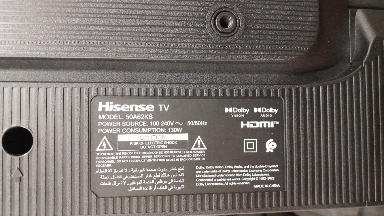 تلویزیون led شکسته تلویزیون ۵۵ هایسنس|تلویزیون و پروژکتور|تهران, زیبادشت|دیوار