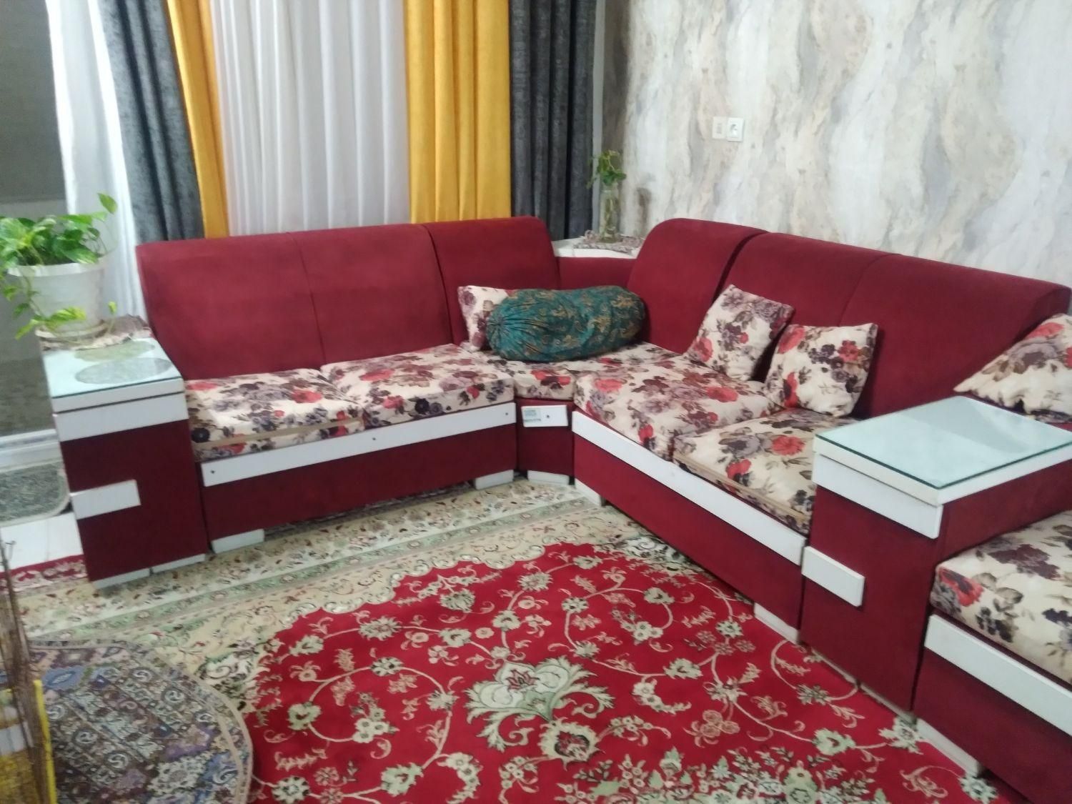 مبلمان راحتی ۹نفر  بفروش میرسد|مبلمان خانگی و میز عسلی|اصفهان, مهدیه|دیوار