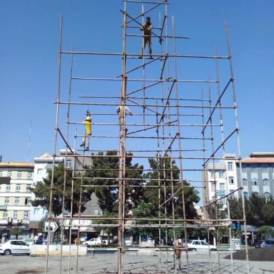 داربست فلزی فورری ۲۴ ساعته|خدمات پیشه و مهارت|یزد, |دیوار