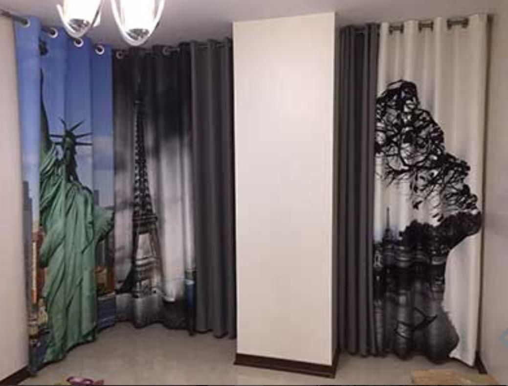 پرده چاپی پانچی همه طرح|پرده، رانر، رومیزی|هشتگرد, |دیوار