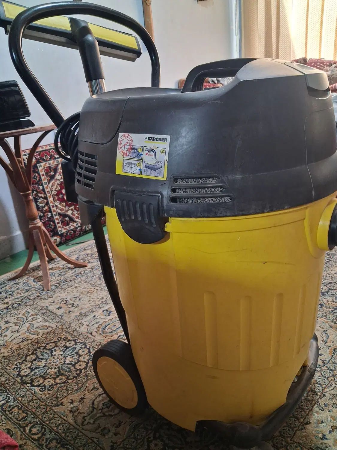 جارو برقی اب و خاک دوموتوره کاچر|جاروبرقی، جارو شارژی، بخارشو|اصفهان, فیض|دیوار